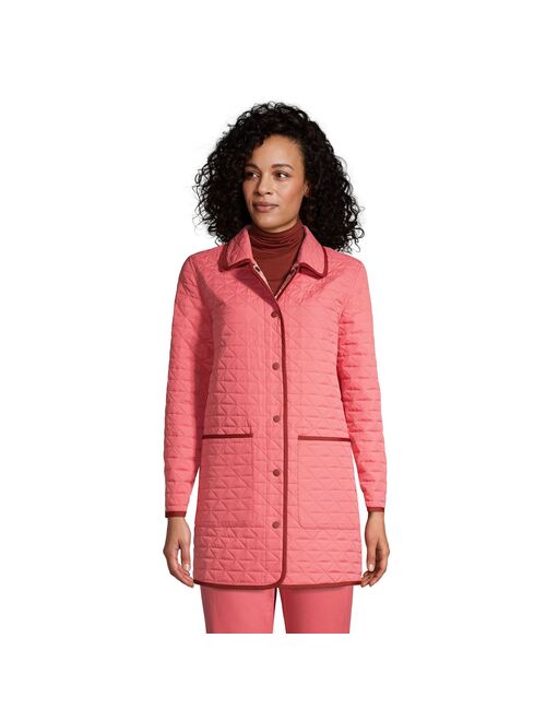 Women's Lands' End Insulated Primaloft Reversible Coat