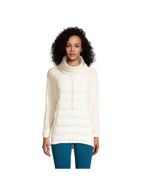 Women's Lands' End Insulated Fleece Hybrid Sweatshirt