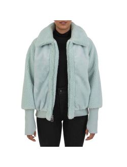 Women's Fleet Street Mixed Media Faux-Fur Jacket