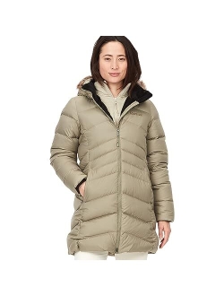 Montreal Women's Knee-Length Down Puffer Coat, Fill Power 700