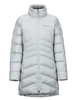 Montreal Women's Knee-Length Down Puffer Coat, Fill Power 700