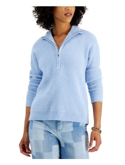 Style & Co Half-Zip Sweater, Created for Macy's