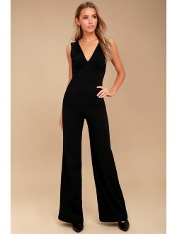 Ready For It Red Sleeveless Wide-Leg Jumpsuit