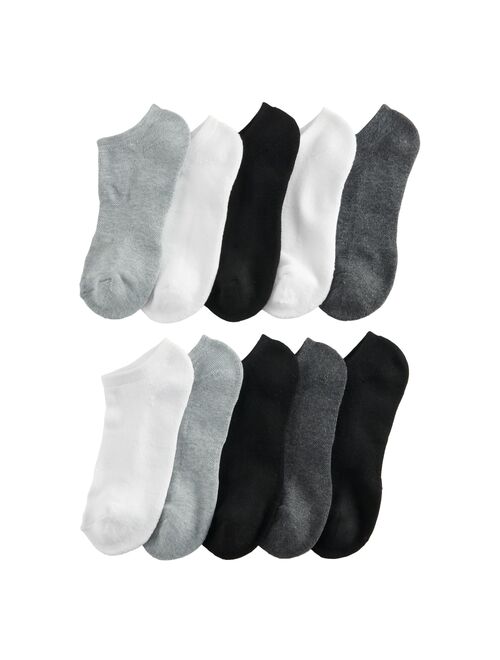 Women's Tek Gear® 10-pack Basic No Show Socks