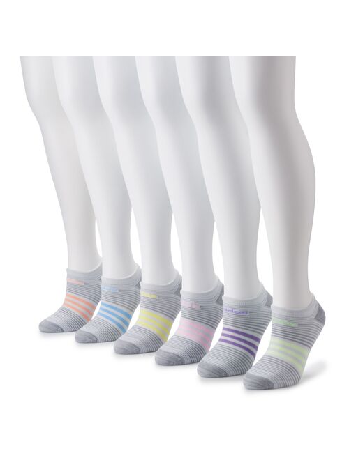 Women's adidas 6-Pack Superlite No-Show Socks