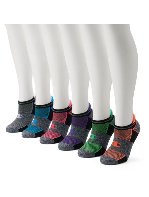 Women's Champion® 6-pk. Cushioned Heel Tab No-Show Socks CH309