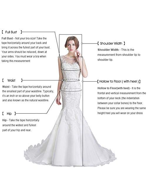 Rmaytiked Sweetheart Mermaid Wedding Dresses Ball Gown Strapless Beaded Ruffles Wedding Dresses for Bride