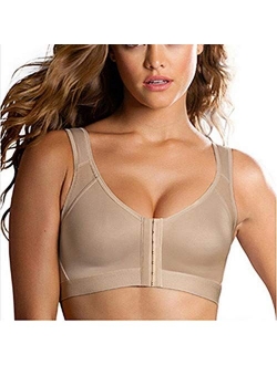 HELLX PostureGem Posture Corrector Wireless Bra,Women's Full Coverage Bra with Adjustable Straps Comfort Workout Bra