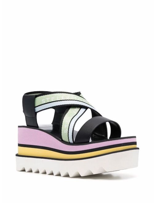 Stella McCartney Sneakelyse platform sandals