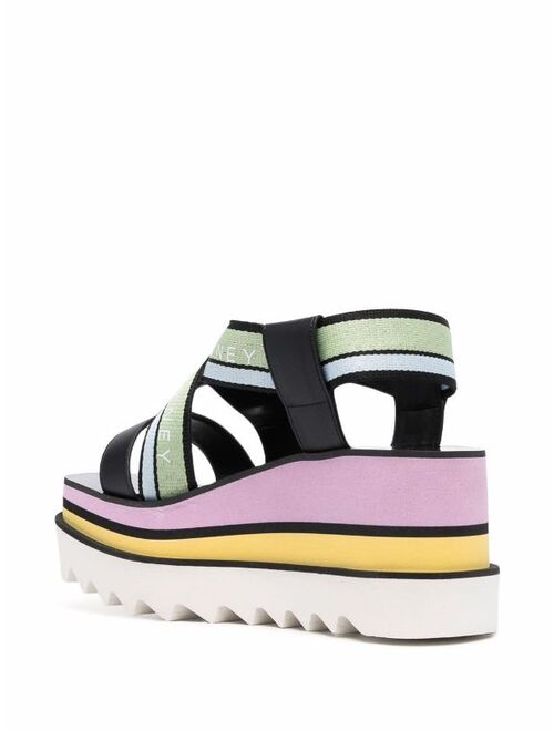 Stella McCartney Sneakelyse platform sandals