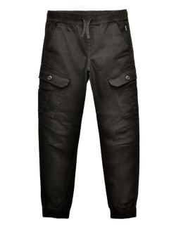 Ring of Fire Big Boys Cayden Slanted Cargo Stretch Jogger Pants