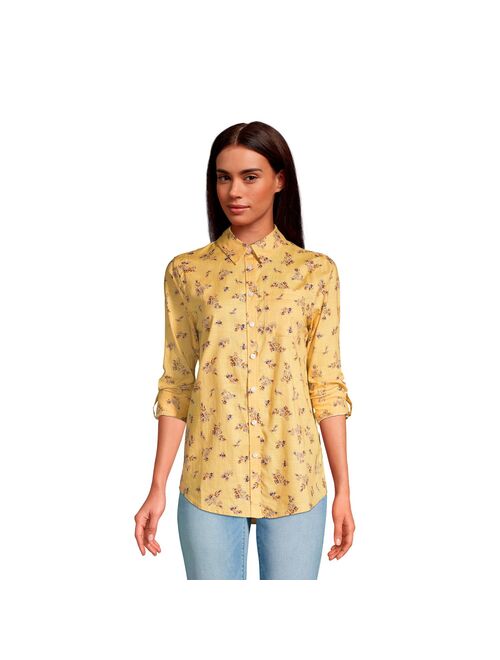 Women's Lands' End Boyfriend Fit Tunic Shirt