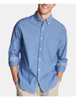 Men's Classic-Fit Stretch Button-Down Shirt