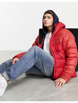 Ronnas Reflect Puffer Jacket in red
