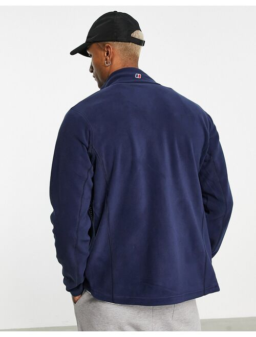 Berghaus Prism full zip micro fleece in navy