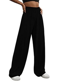 Women's Stretch Lounge Sweatpants Drawstring Waist Athletic Pants