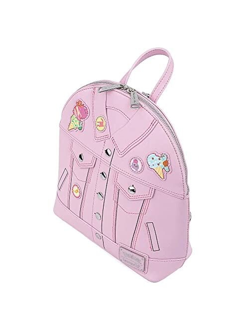 Loungefly Pokemon Ice Cream Denim Jacket Convertible Womens Double Strap Shoulder Bag Purse