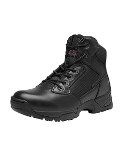 NORTIV 8 Men's Military Tactical Work Boots Hiking Motorcycle Combat Boots