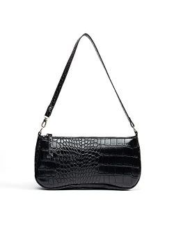 BABABA Retro Elegant Shoulderbag Handbag Zipper Open Close suitable for Women