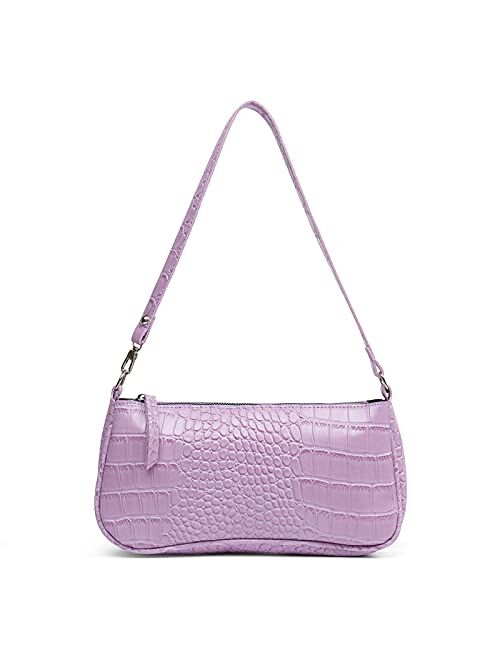 BABABA Retro Elegant Shoulderbag Handbag Zipper Open Close suitable for Women