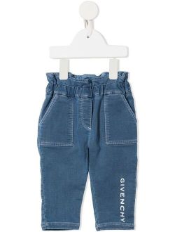 Kids logo-print jeans