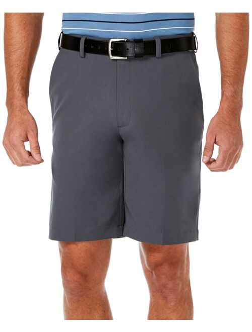 Haggar Men's Cool 18 PRO Flat Front Classic-Fit 9.5" Shorts