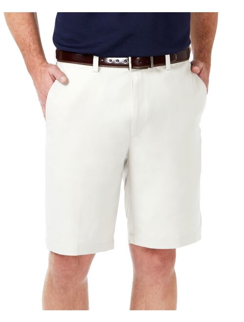 Haggar Men's Cool 18 PRO Flat Front Classic-Fit 9.5" Shorts