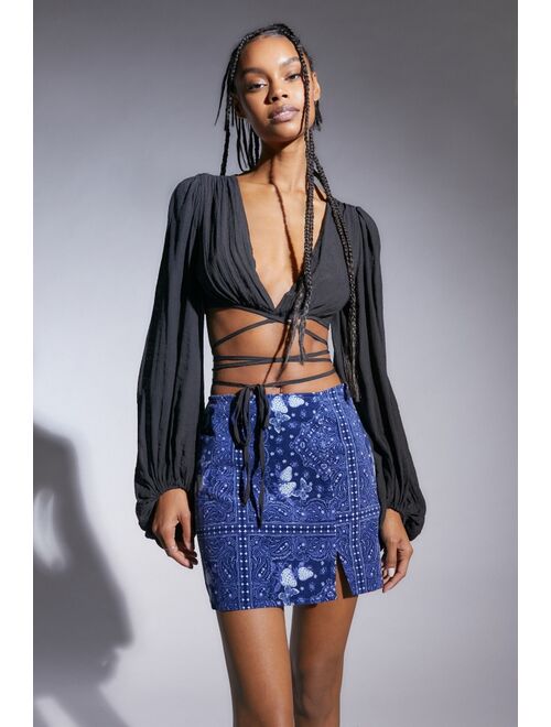 Urban Outfitters UO Marni Corduroy Mini Skirt