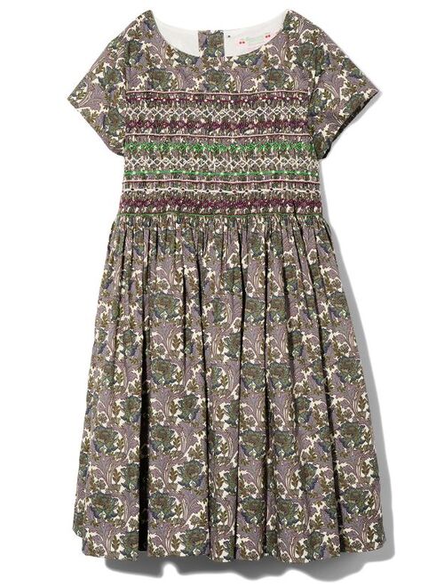 Bonpoint duchess smock printed dress