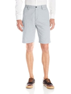 Men's Cotton Twill Flat Front Chino Short