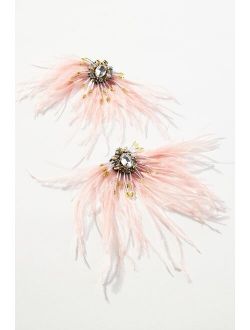 Madiso Feather Drop Earrings