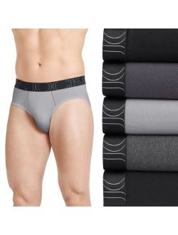 Buy Life by Jockey Jockey Life 4-Pack Men's Fresh Microfiber Stretch Low- Rise Briefs - Assorted Solids online