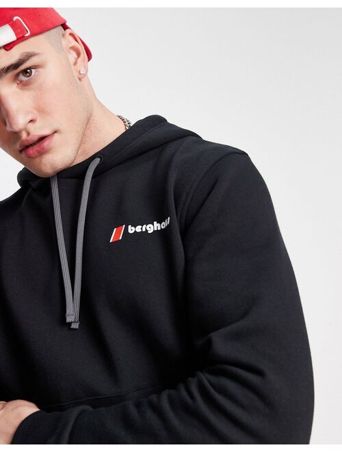 Berghaus Heritage Small Logo hoodie in black