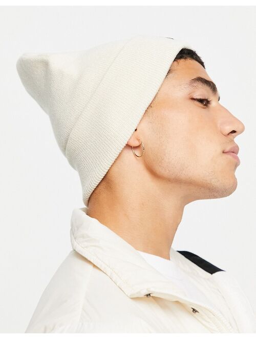 Berghaus Heritage Badge beanie in beige Exclusive at ASOS