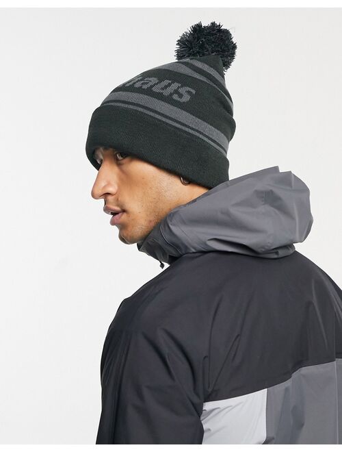 Berghaus logo beanie in black