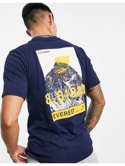 8000 Everest t-shirt in navy