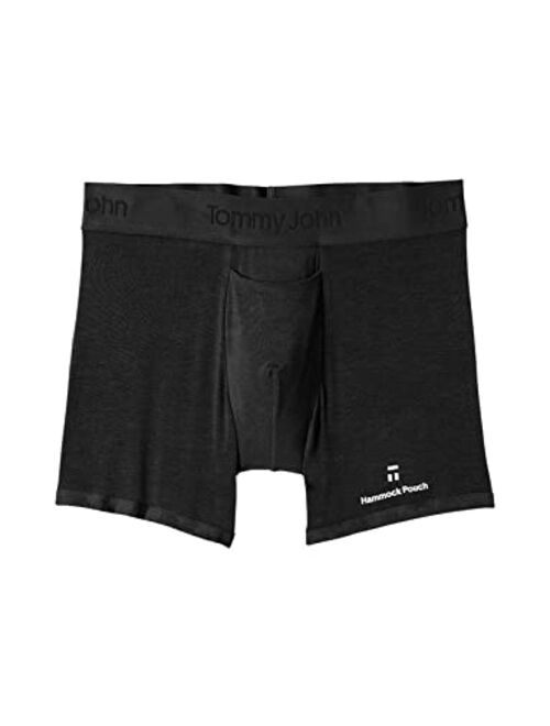 Tommy John Men's Underwear with Pouch, Boxer Brief, Second Skin Fabric Trunk with 4" Inseam