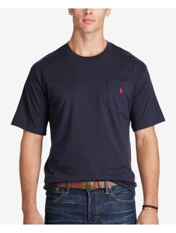 Men's Big & Tall Crew-Neck Pocket T-Shirt