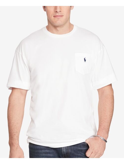 Polo Ralph Lauren Men's Big & Tall Crew-Neck Pocket T-Shirt