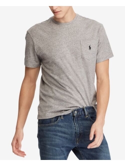 Men's Classic Fit Crew Neck Pocket T-Shirt