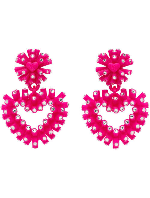 Roussey SSENSE Exclusive Pink 3D-Printed Crush Earrings