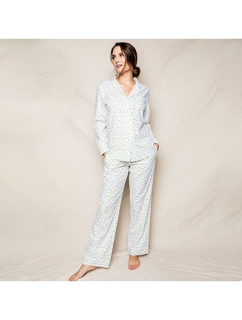 Petite Plume™ women's citron pajama set