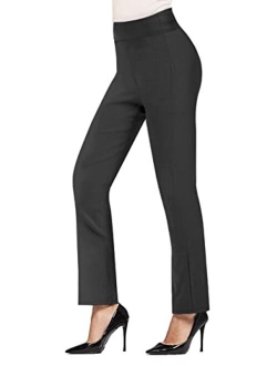 Hybrid & Company Womens Business Millennium Boot Cut Skinny Pants