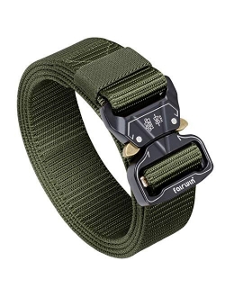 FAIRWIN Tactical Belt, 1.5 Inch Wide Heavy Duty Military Style Tactical Belts for men