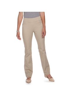 Effortless Stretch Pull-On Bootcut Pants