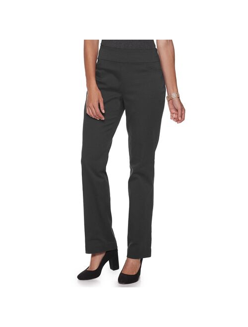 Women's Croft & Barrow® Effortless Stretch Pull-On Bootcut Pants