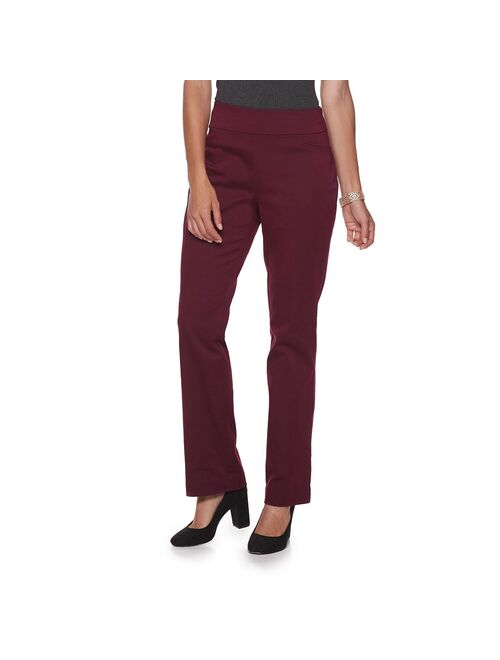 Women's Croft & Barrow® Effortless Stretch Pull-On Bootcut Pants