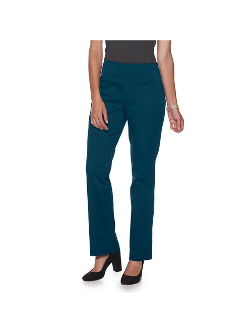 Women's Croft & Barrow® Effortless Stretch Pull-On Bootcut Pants