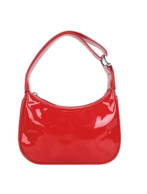 Buy Jqwsve Mini Patent Leather Y2K Handbag, Valentine's Day Trendy ...