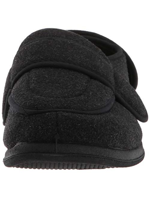 Foamtreads Men's Extra-Depth Wool Slippers With Arch Support